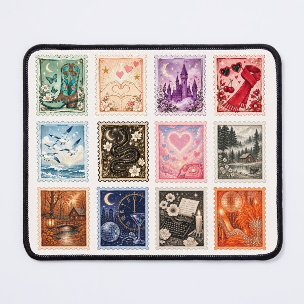 Item preview, Copy of Era Vintage Postage Stamp Collection – Album Aesthetic Sticker designed and sold by taylorvinyls.