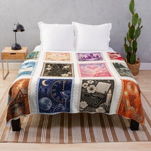 Item preview, Copy of Era Vintage Postage Stamp Collection – Album Aesthetic Sticker designed and sold by taylorvinyls.