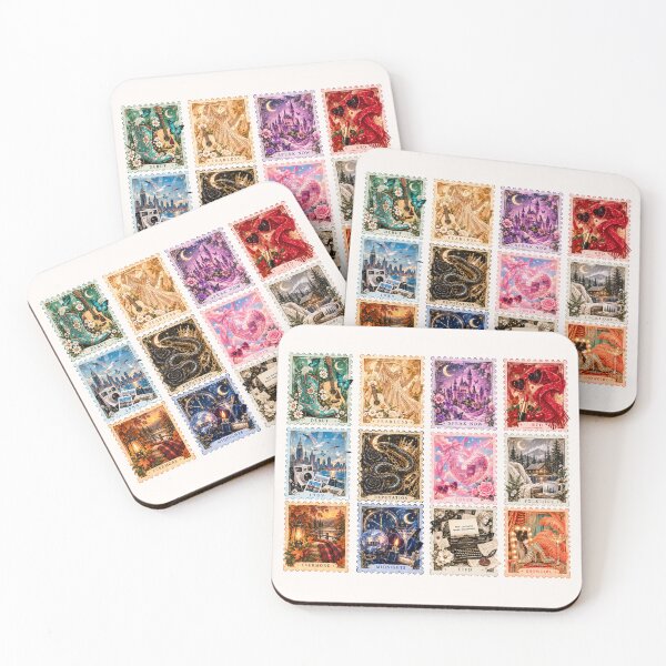 Item preview, Era Vintage Stamp Collection – Album Aesthetic Sticker designed and sold by taylorvinyls.