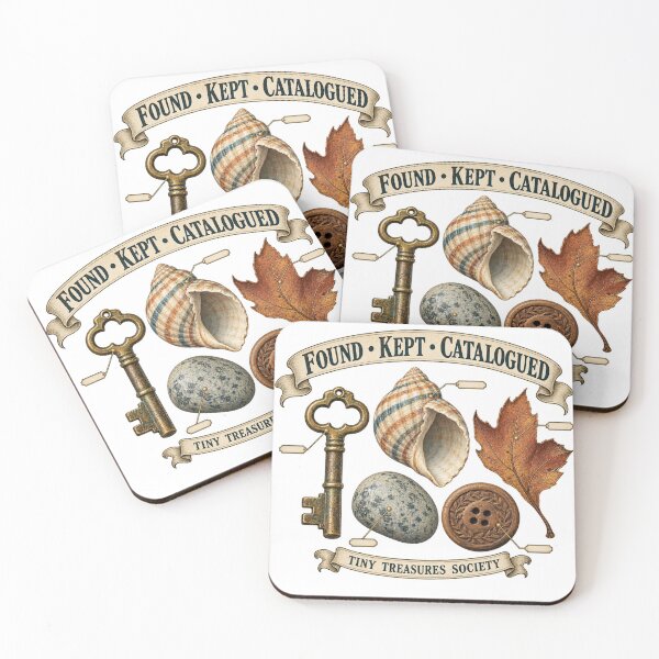 Item preview, Found Kept Catalogued – Realistic Tiny Treasures Society designed and sold by Golden Era Studio.