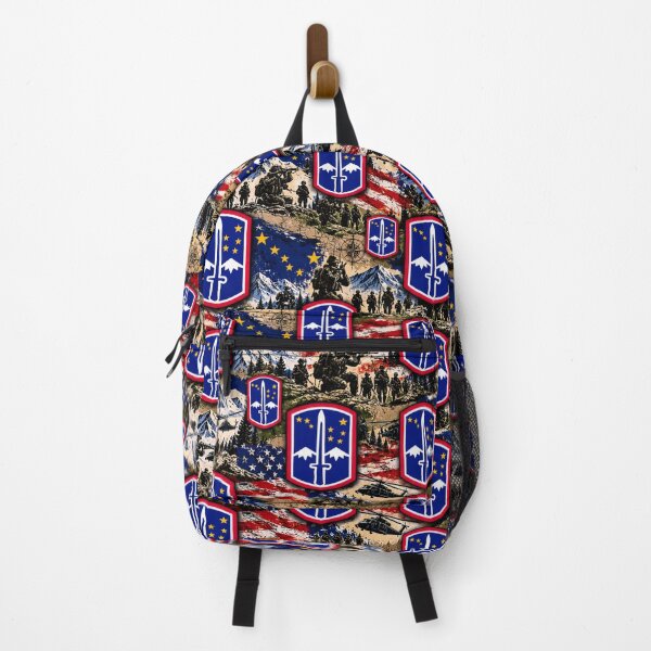 Item preview, 172nd infantry brigade Patriotic Arctic Military Patchwork designed and sold by Military Insignia Products.