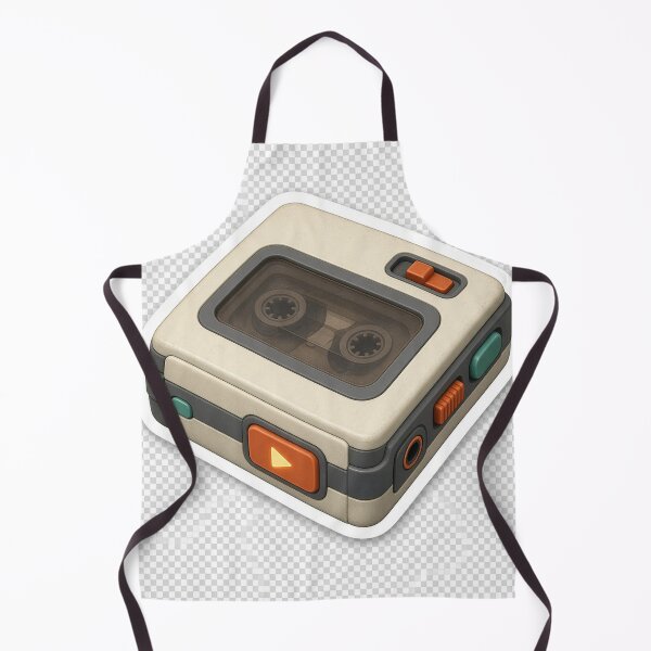 Item preview, Retro Portable Cassette Player Sticker designed and sold by bailong1668.