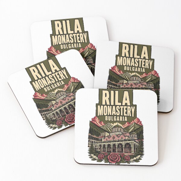 Item preview, Rila Monastery Bulgaria Vintage Travel Tourism designed and sold by TravelersGems.