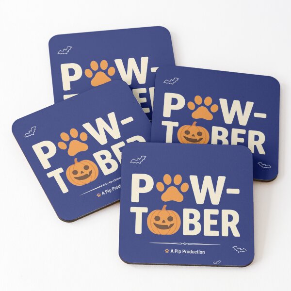 Item preview, Paw-tober Cute Halloween Pumpkin and Paws Design designed and sold by Fluffsy .