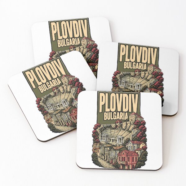 Item preview, Plovdiv Bulgaria Vintage Travel Tourism designed and sold by TravelersGems.