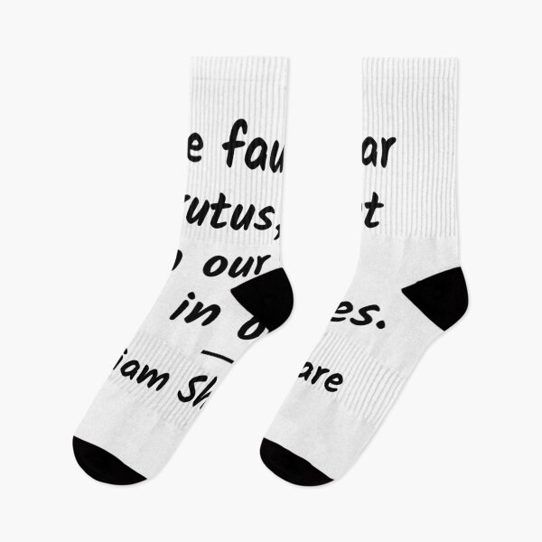 Item preview, The Fault Is Not in Our Stars - William Shakespeare Quote designed and sold by 4ever-Undaunted.