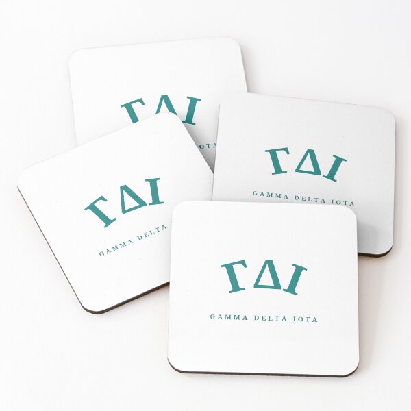Item preview, GDI Crossing - Gamma Delta Iota arched Greek letters designed and sold by HTown Greek Supply.