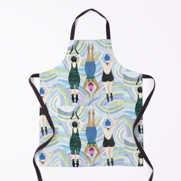 Item preview, Wild Swimmers, Art Deco Style designed and sold by Hayley Holliday.