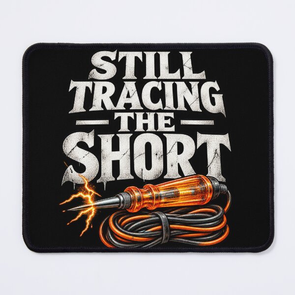 Item preview, Still Tracking the Short Electrician Humor designed and sold by anapldv.