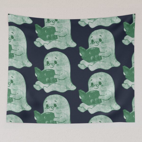 Item preview, Bookish Ghost Reading designed and sold by kinpirks.