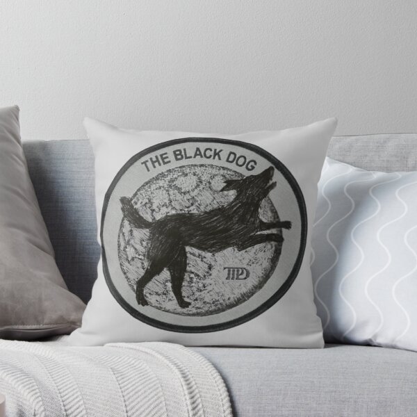 Item preview, Copy of Black Dog TTPD Real Patches - Poets Black Dog Bolter -  designed and sold by taylorvinyls.