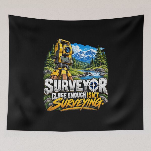 Item preview, Surveyor Close Enough Isn’t Surveying designed and sold by anapldv.