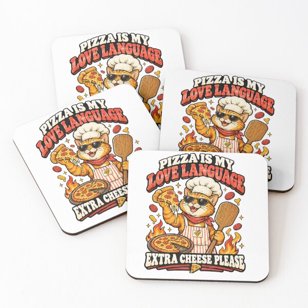 Item preview, Orange Cat Chef Pizza Illustration designed and sold by sr.popart.