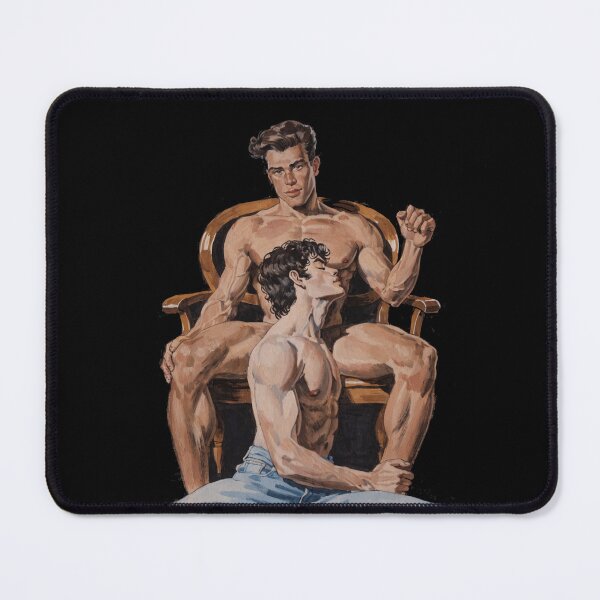 Item preview, Classical Devotion – Expressive Gay Couple designed and sold by gayishdesign.