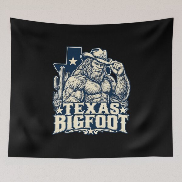 Item preview, Texas Bigfoot Cowboy designed and sold by anapldv.
