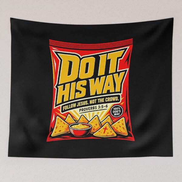 Item preview, Do It His Way - Follow Jesus - Proverbs 3:5-6 designed and sold by plushism.
