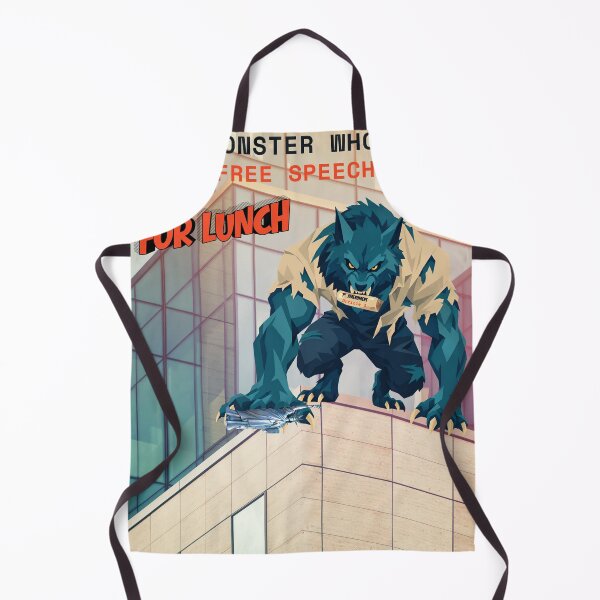 Item preview, THE MONSTER THAT EATS FREE SPEECH designed and sold by docksTees.