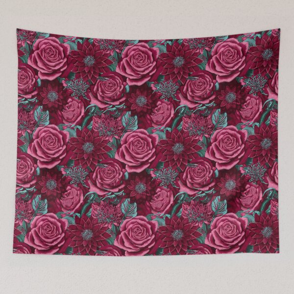 Item preview, Vibrant Tropical Botanical Floral Seamless Pattern 01 designed and sold by The Design Asset Station.