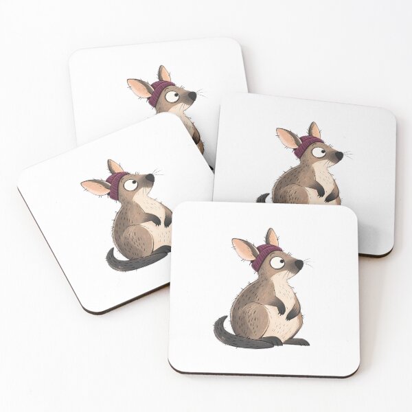 Item preview, Pademelon in a Knitted Winter Cap designed and sold by The-Art-of-D.
