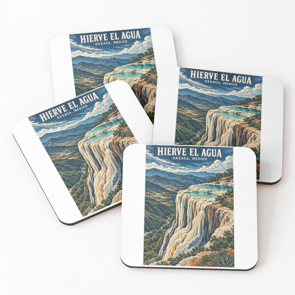 Item preview, Hierve El Agua - Oaxaca - Mexico designed and sold by GoodOldVintage.