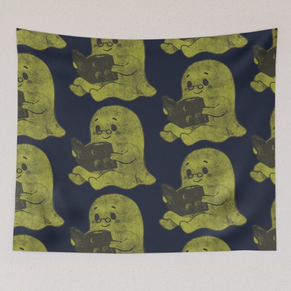 Item preview, Bookish Ghost Reading designed and sold by kinpirks.