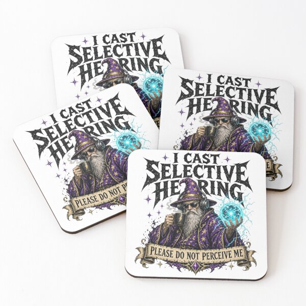 Item preview, I Cast Selective Hearing Do Not Perceive Me - Funny Introvert Wizard Meme designed and sold by SwushosShirtz.