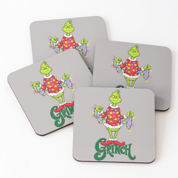 Item preview, The Grinch Grumpy Tangled Light Design designed and sold by Presents For The Dead.