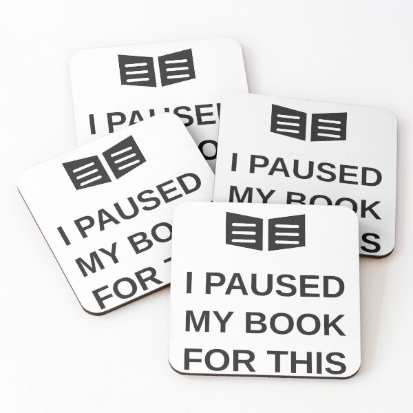 Item preview, I Paused My Book For This Funny Reader Book Lover designed and sold by jz0n.x.