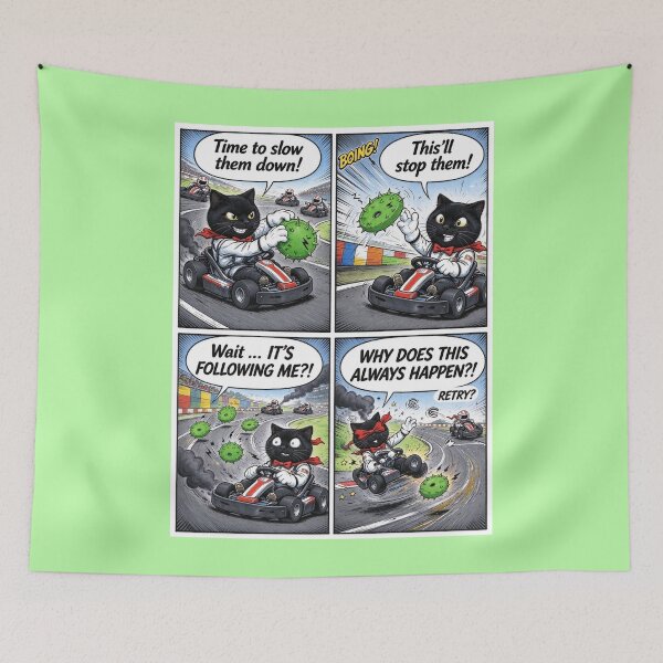 Item preview, The green boomerang item hit ME instead ?  designed and sold by PetalsPaws.