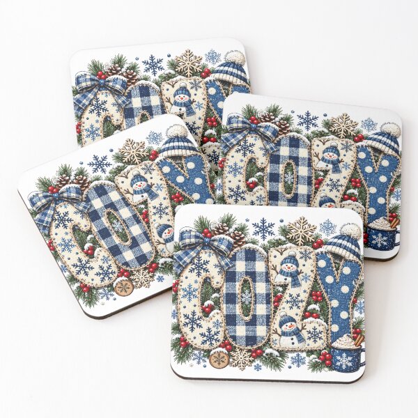 Item preview, Cozy Winter Snowman, Cute Plaid and Polka Dot Snowflake Pattern, Whimsical Retro Winter, Festive Snowy Season Aesthetic designed and sold by Quiajia.
