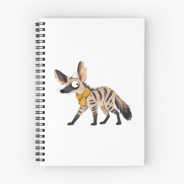 Item preview, Aardwolf in a Knitted Winter Scarf designed and sold by The-Art-of-D.