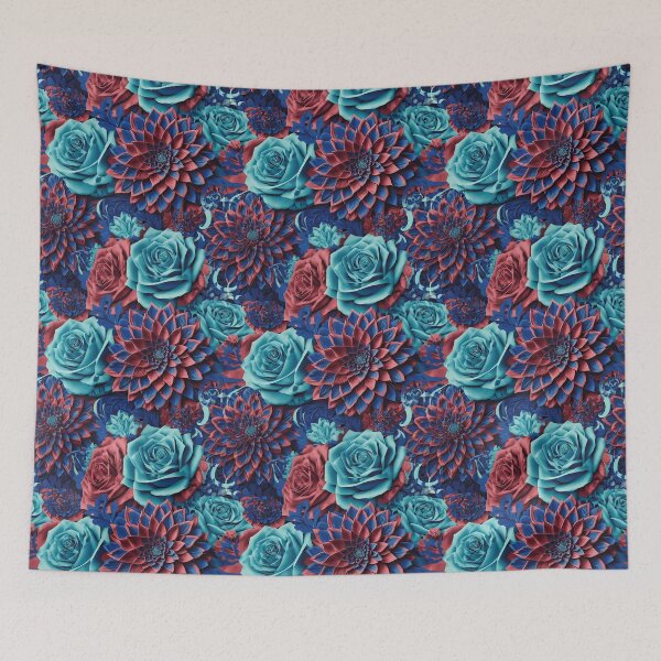 Item preview, Vibrant Tropical Botanical Floral Seamless Pattern 03 designed and sold by The Design Asset Station.