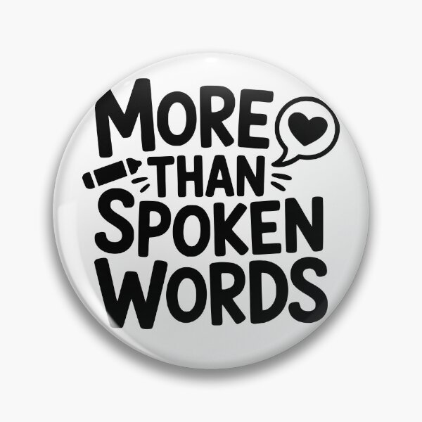 Item preview, More Than Spoken Words designed and sold by theartfulaspie.