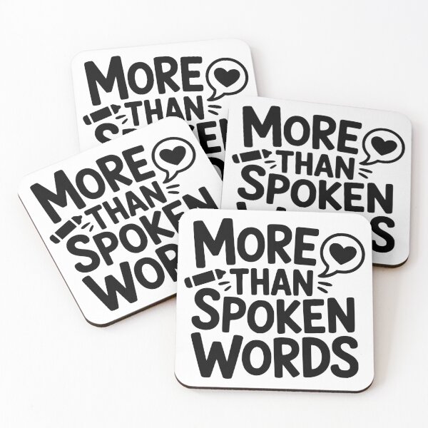 Item preview, More Than Spoken Words designed and sold by theartfulaspie.