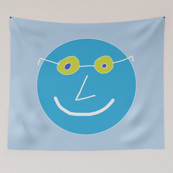 Item preview, Cool Smiley Face | Retro Happy Face Design designed and sold by Peaceful Lotus Home Design.