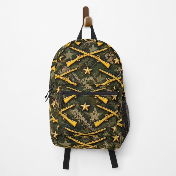 Item preview, Army infantry branch Tactical Gold Rifle and Star Pattern designed and sold by Military Insignia Products.