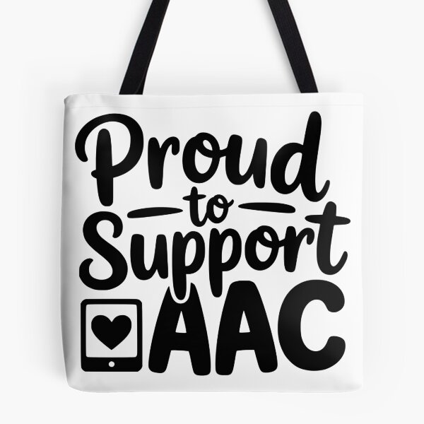 Item preview, Proud to Support AAC designed and sold by theartfulaspie.