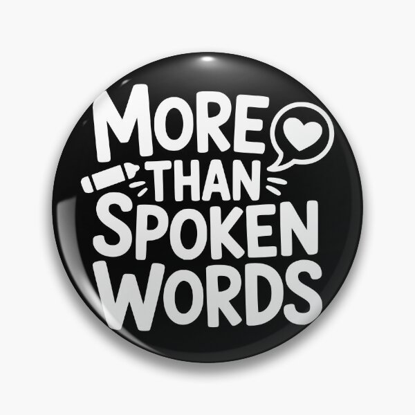 Item preview, More Than Spoken Words designed and sold by theartfulaspie.