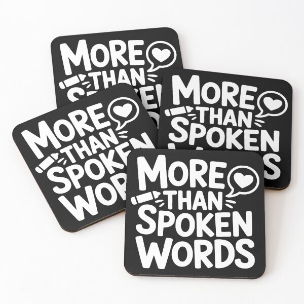 Item preview, More Than Spoken Words designed and sold by theartfulaspie.