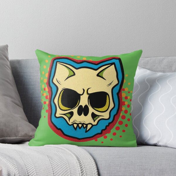 Item preview, Cat Skull designed and sold by April Long Designs.
