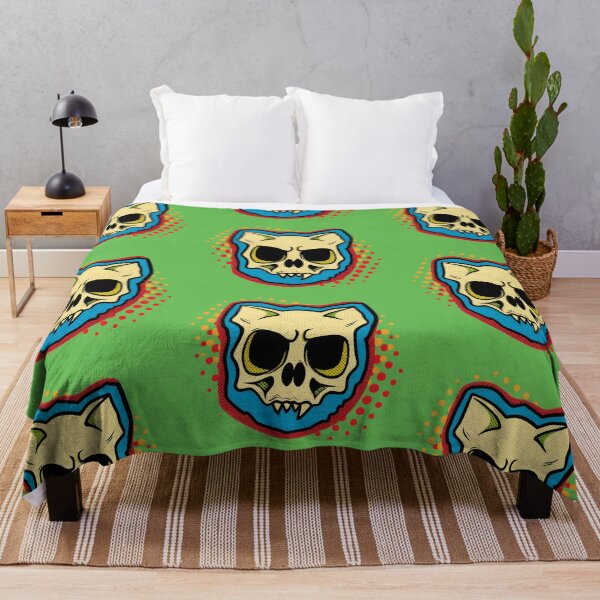 Item preview, Cat Skull designed and sold by April Long Designs.