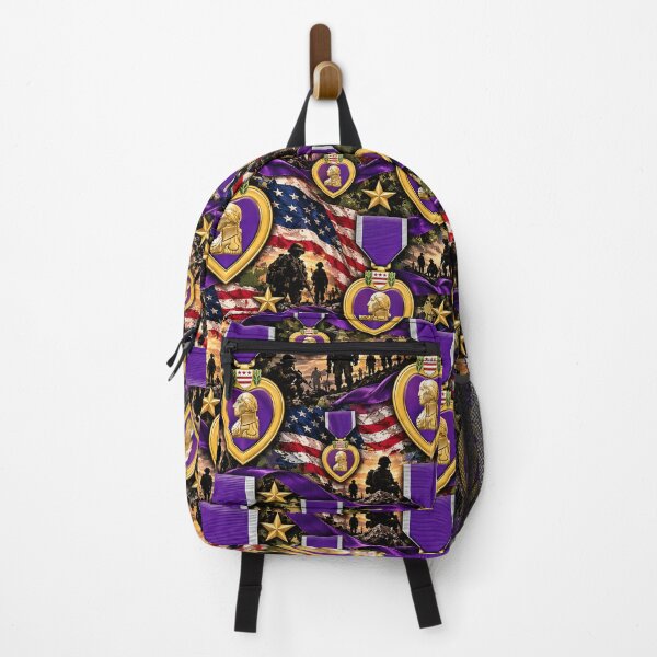 Item preview, Patriotic Purple Heart Military Collage designed and sold by Military Insignia Products.