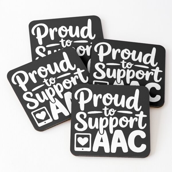 Item preview, Proud to Support AAC designed and sold by theartfulaspie.