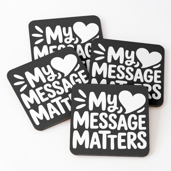 Item preview, My Message Matters designed and sold by theartfulaspie.
