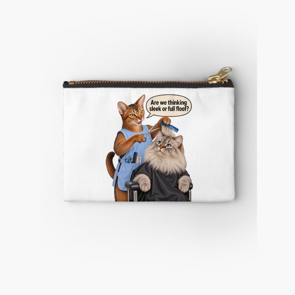 Item preview, Sleek or Full Floof Cat Salon designed and sold by EllieGantDesign.