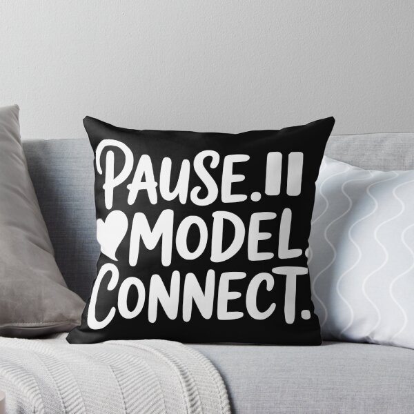 Item preview, Pause. Model. Connect. designed and sold by theartfulaspie.