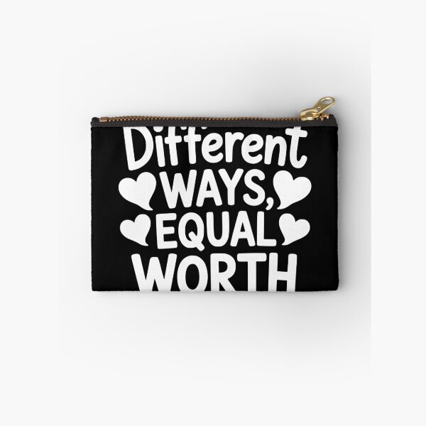 Item preview, Different Ways, Equal Worth designed and sold by theartfulaspie.