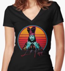 Lo Pan T-shirt Women's Fitted V-Neck T-Shirt