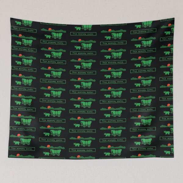 Item preview, Oregon Trail "This Economy Sucks" designed and sold by -stark-design-.