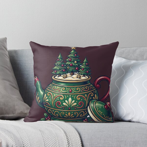 Item preview, A Teapot Growing Its Own Christmas designed and sold by ELmestka.